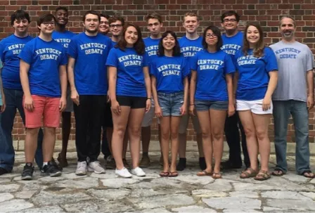 The University of Kentucky Debate Team had a strong first semester of their 2016-2017 season.