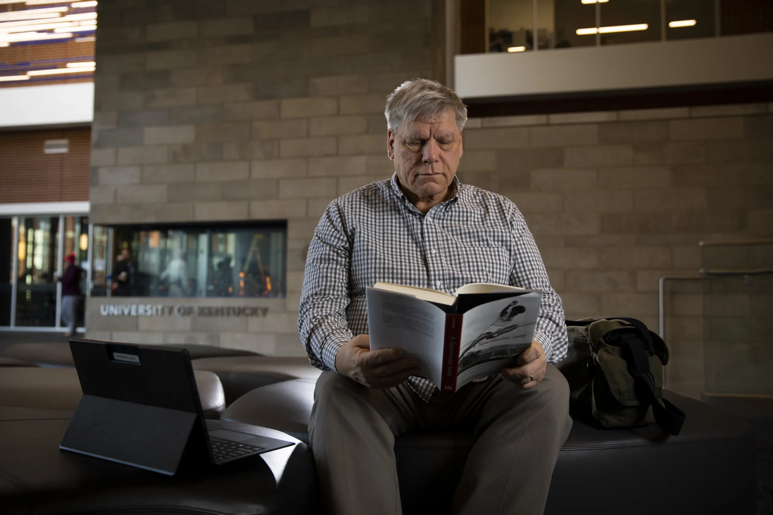 Bob FitzSimmonds recently graduated with a Master of Science in Library Science. Pete Comparoni I UK Photo.