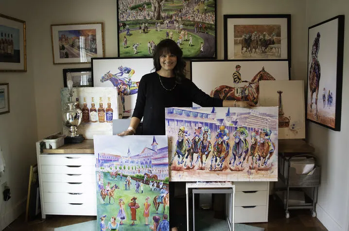 Aimee Griffith, a 2006 ISC graduate, was recently named the official artist of the 148th Kentucky Derby and Kentucky Oaks.