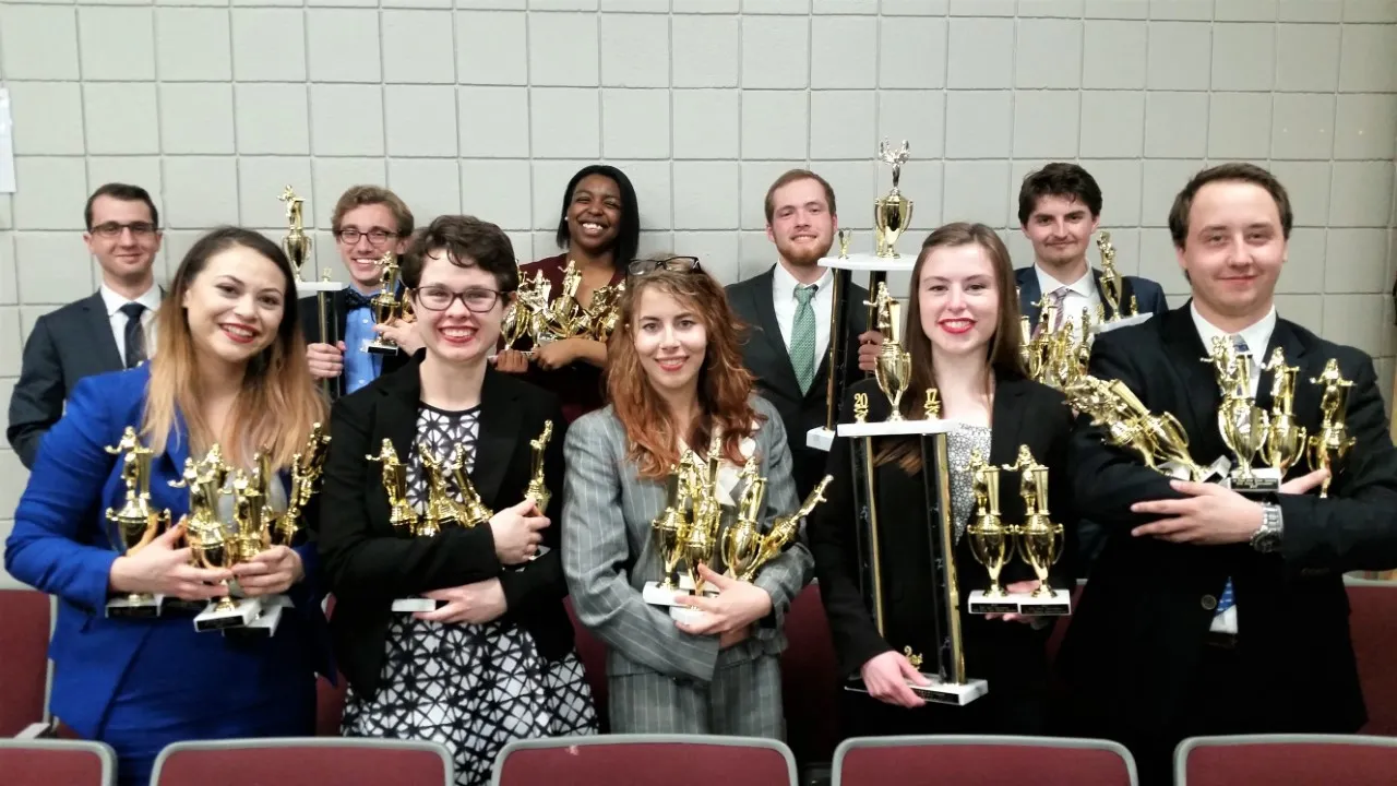 Students from UK won four of the championship titles across these events, setting a new team record for best performance.