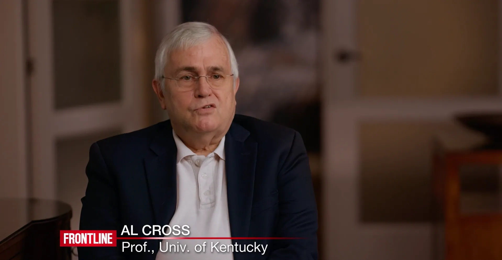 Al Cross, School of Journalism and Media extension professor and director emeritus of the Institute for Rural Journalism, appeared on PBS's Frontline on Oct. 31, 2023.