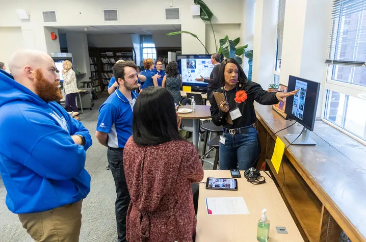 CELT Teaching Innovation Institute Showcase. Arden Barnes | UK Photo