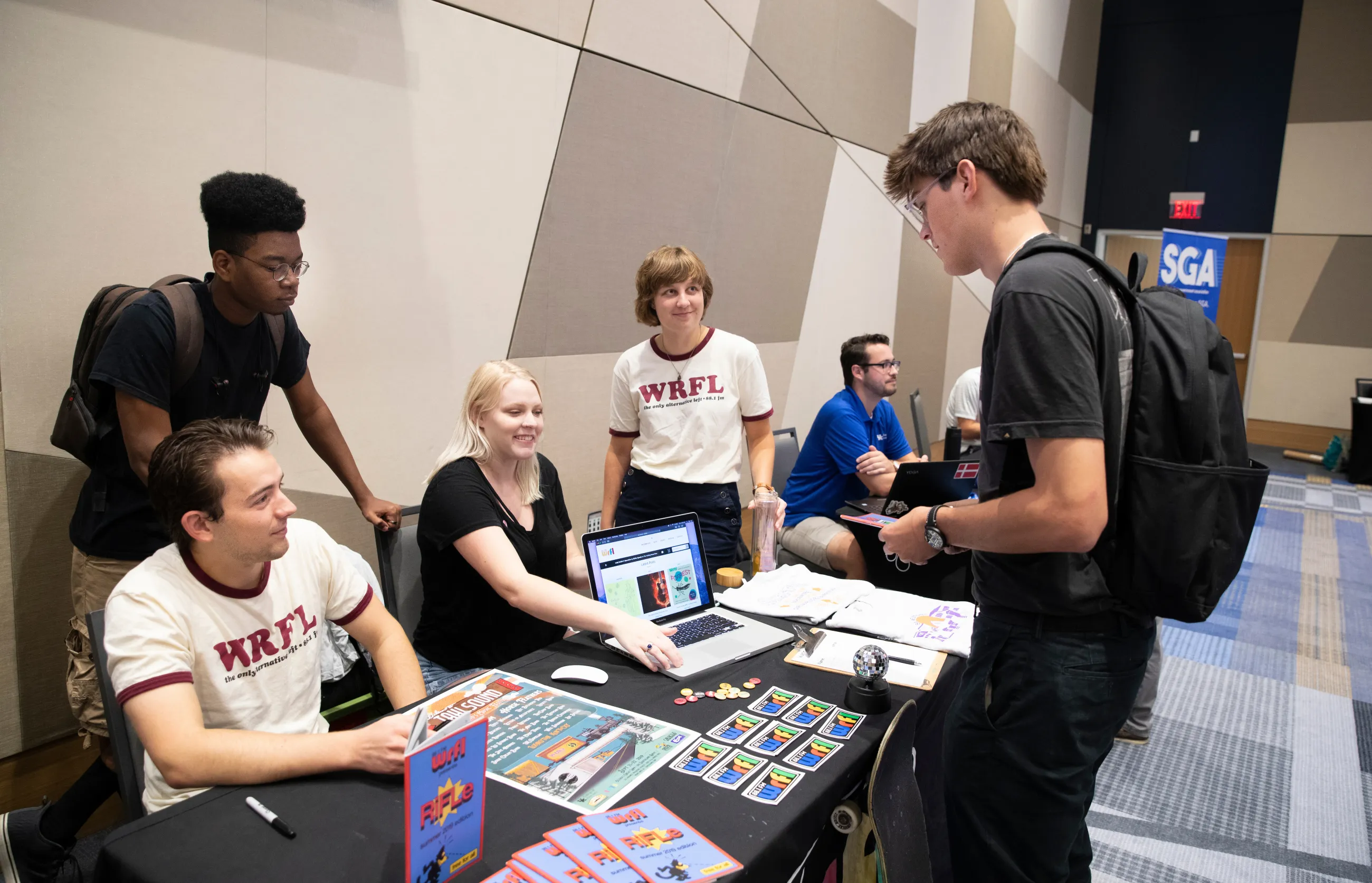 WRFL at 2019 Involvement Fair