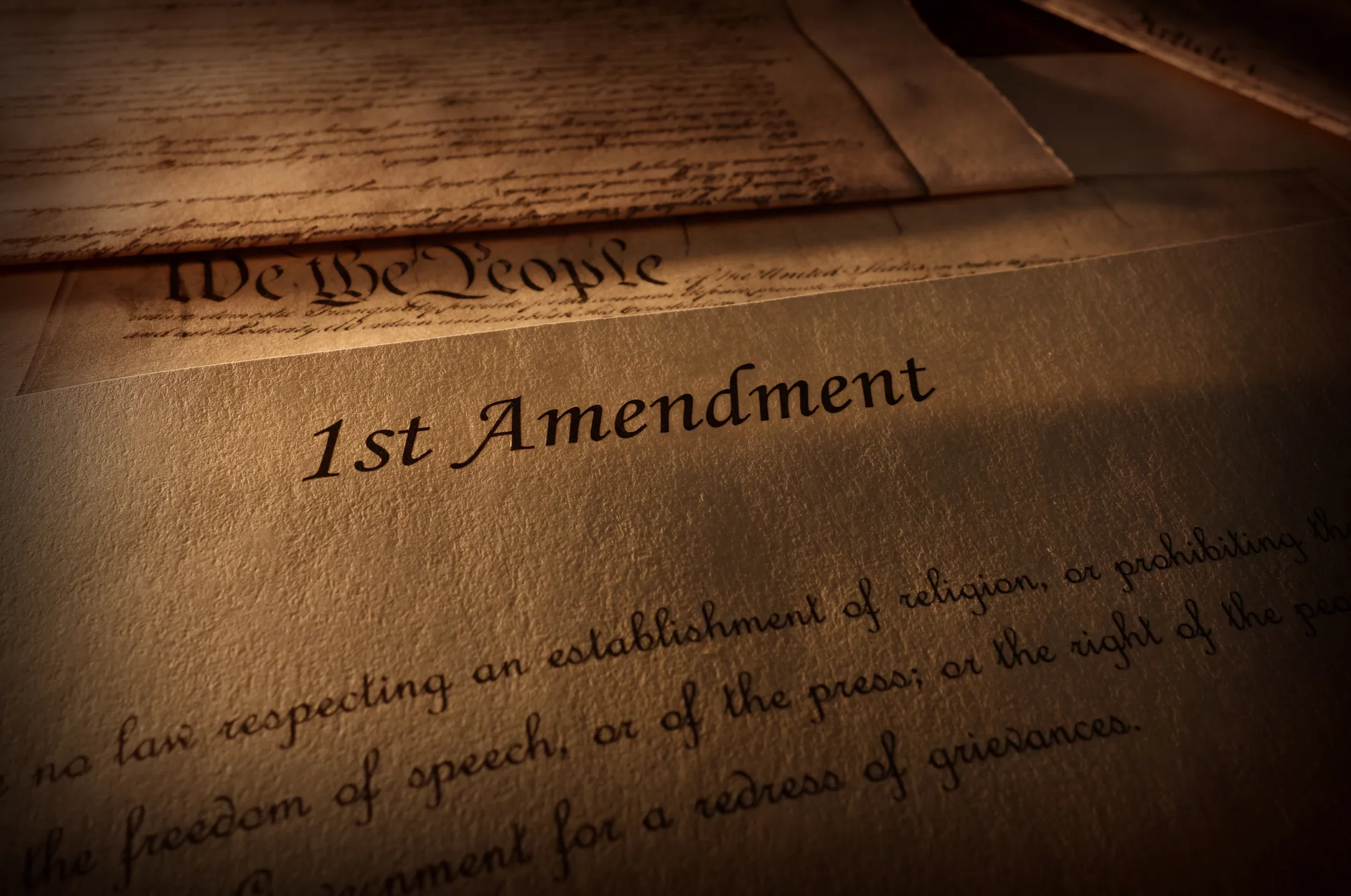 1st amendment