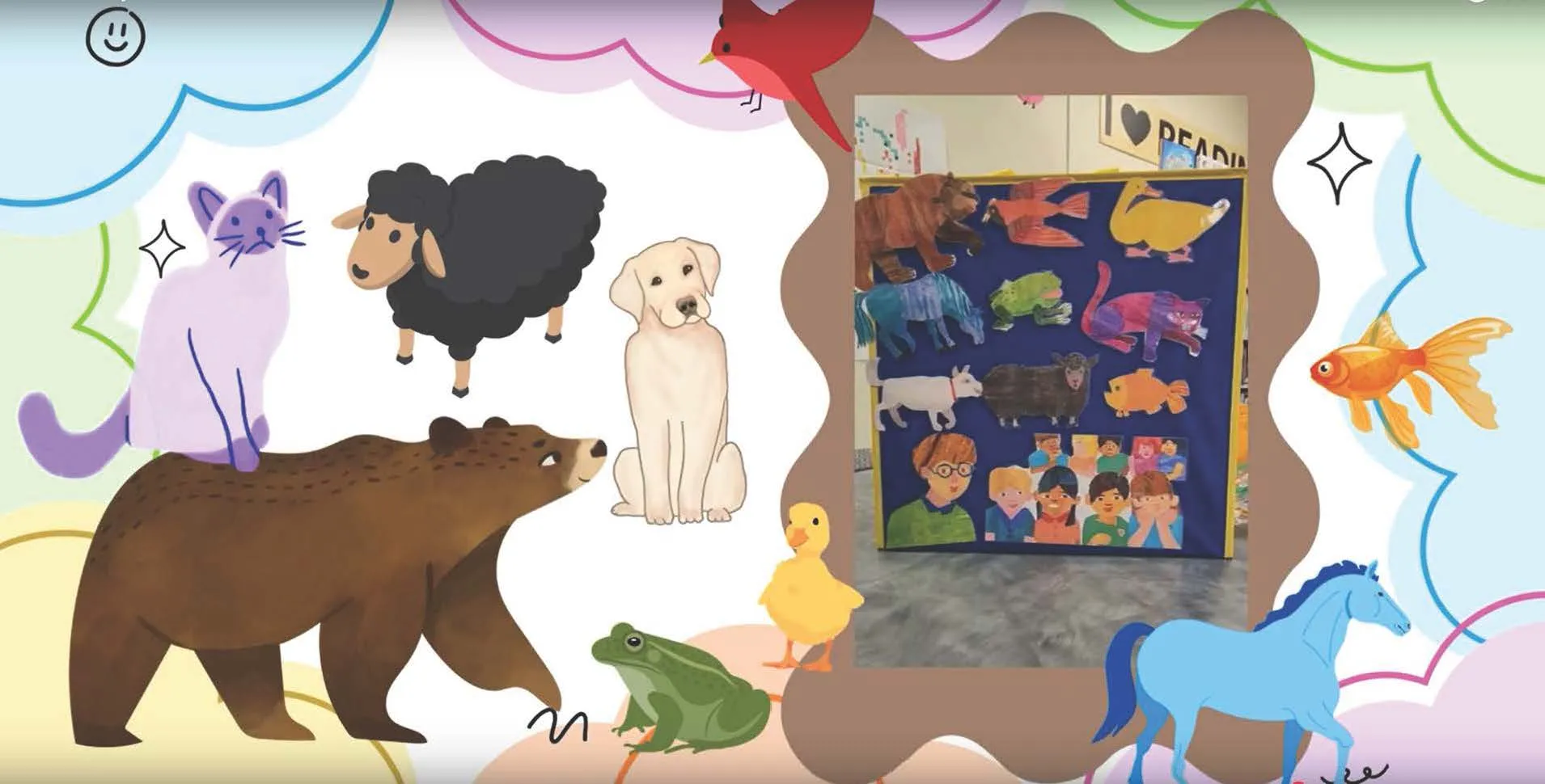 Clip of Virtual Storytime about Colors