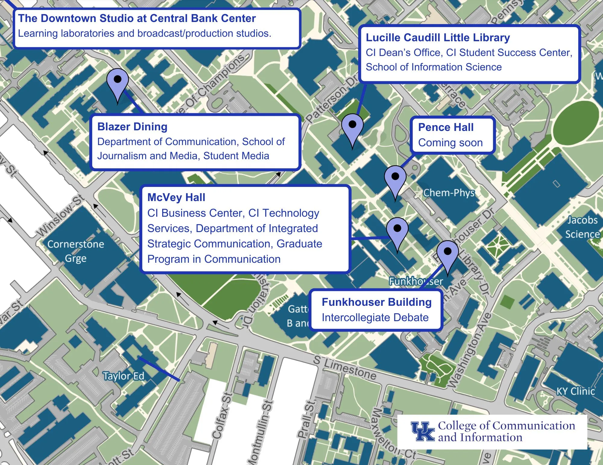 Facilities map updated 4/25