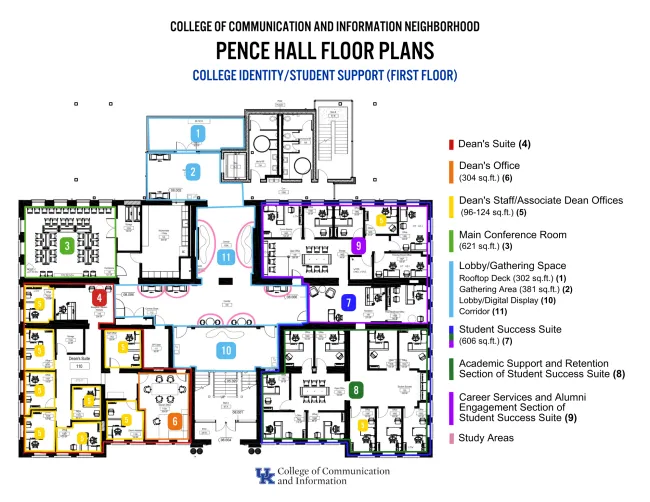 Pence Hall First Floor