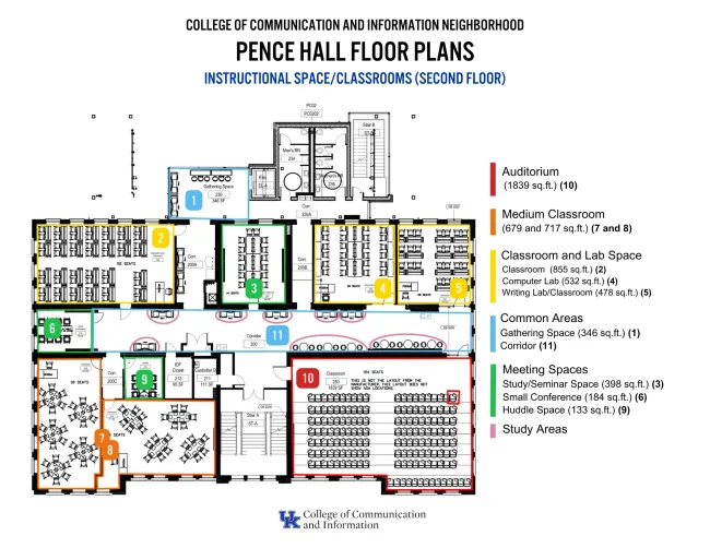 Pence Hall Second Floor