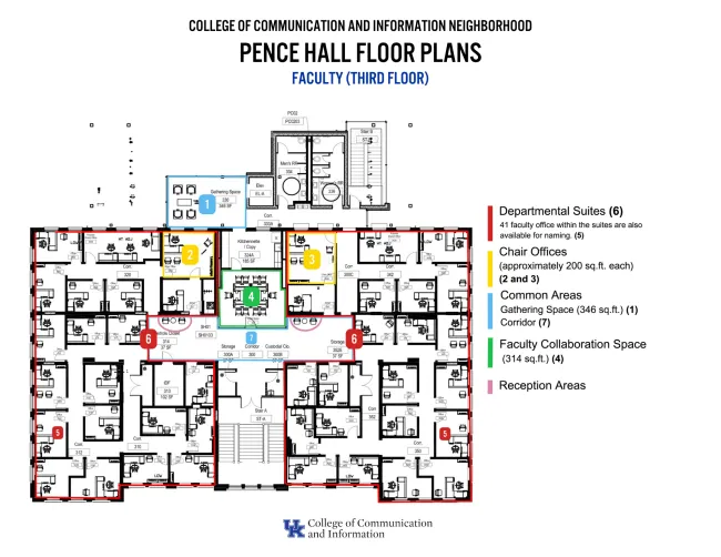 Pence Hall Third Floor