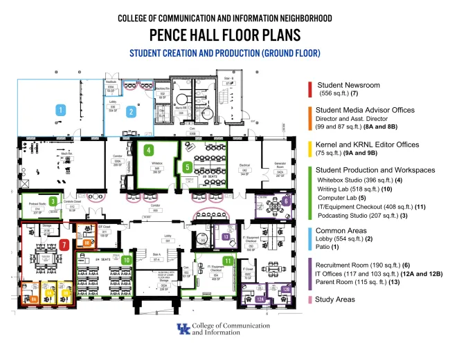 Pence Hall Ground Floor