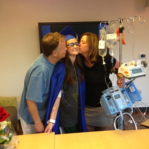 Moran Nickodem wasn't able to walk across the stage at her high school graduation - she Skyped in from the hospital. This weekend, she graduates from UK and is more than proud to walk at Rupp Arena.