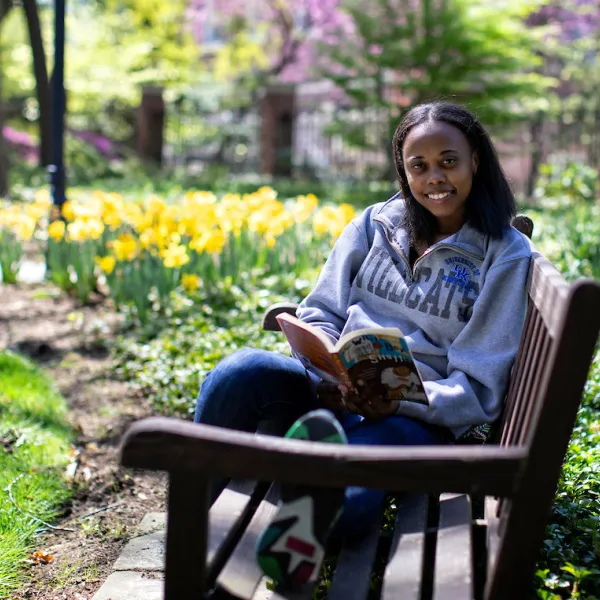 Indiana native Kenyatta Mitchell will graduate this May. Mark Cornelison l UK Photo.