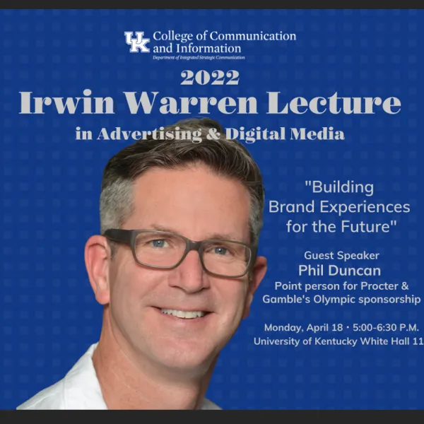 Phil Duncan will present the 2022 Irwin Warren Lecture.