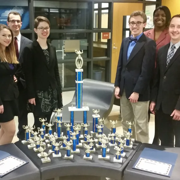 In total, competitors from UK earned nine of the 14 events offered at the tournament including winning both division of parliamentary debate.