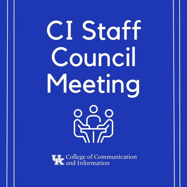 CI Staff Council Meeting